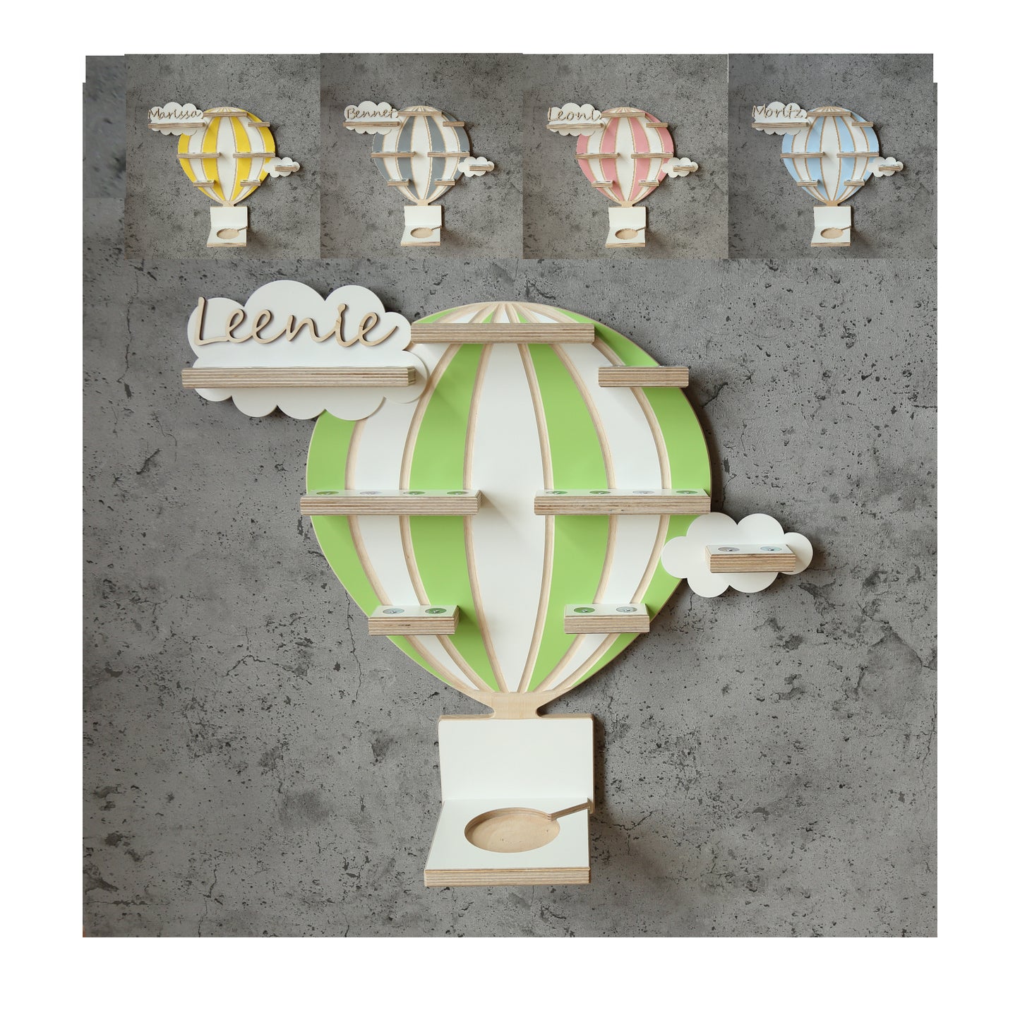 Heißluftballon Ballon für Toniebox und Tonies zur Aufbewahrung