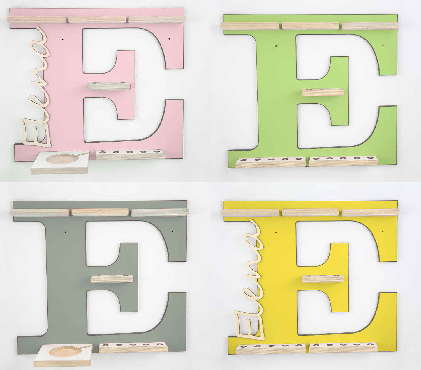 Regal Buchstabe E für Toniebox