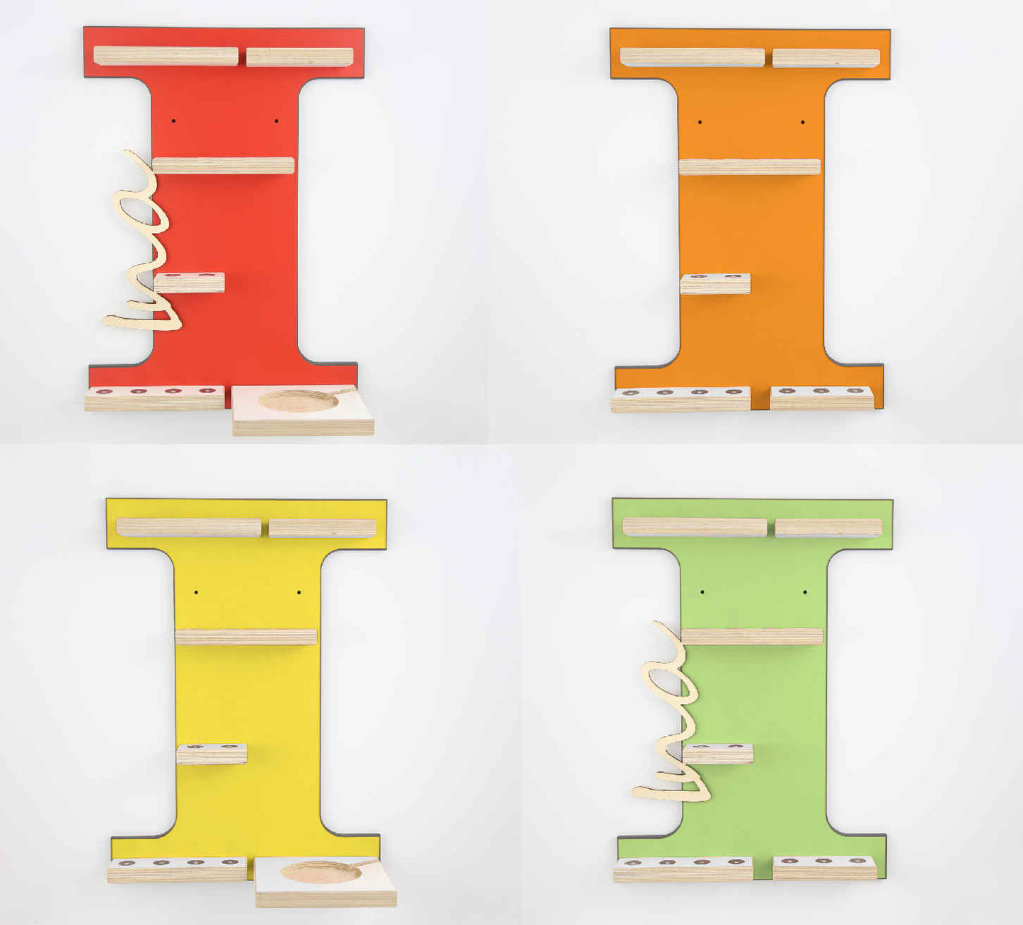 Regal Buchstabe I für Toniebox