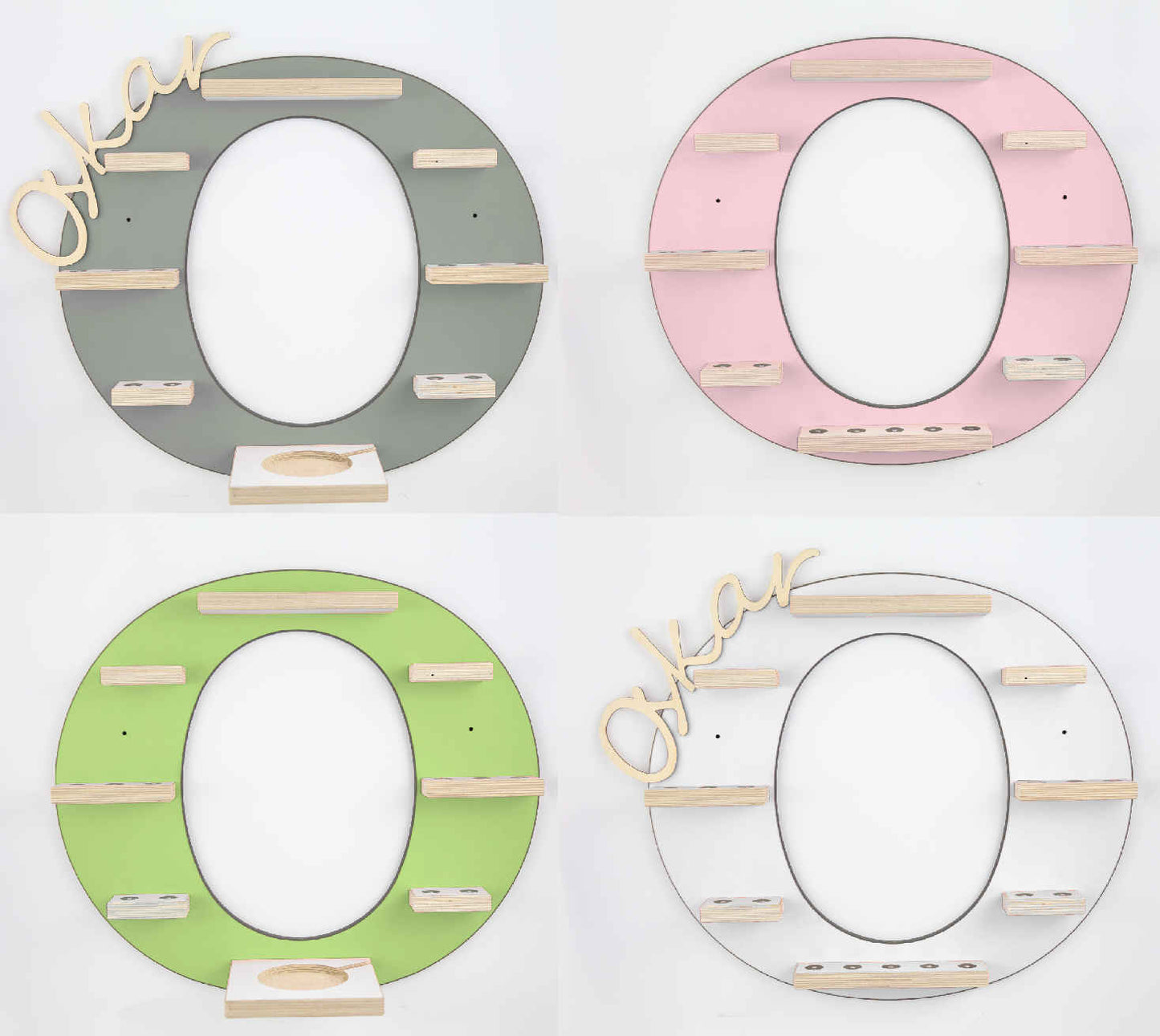 Regal Buchstabe O für Toniebox