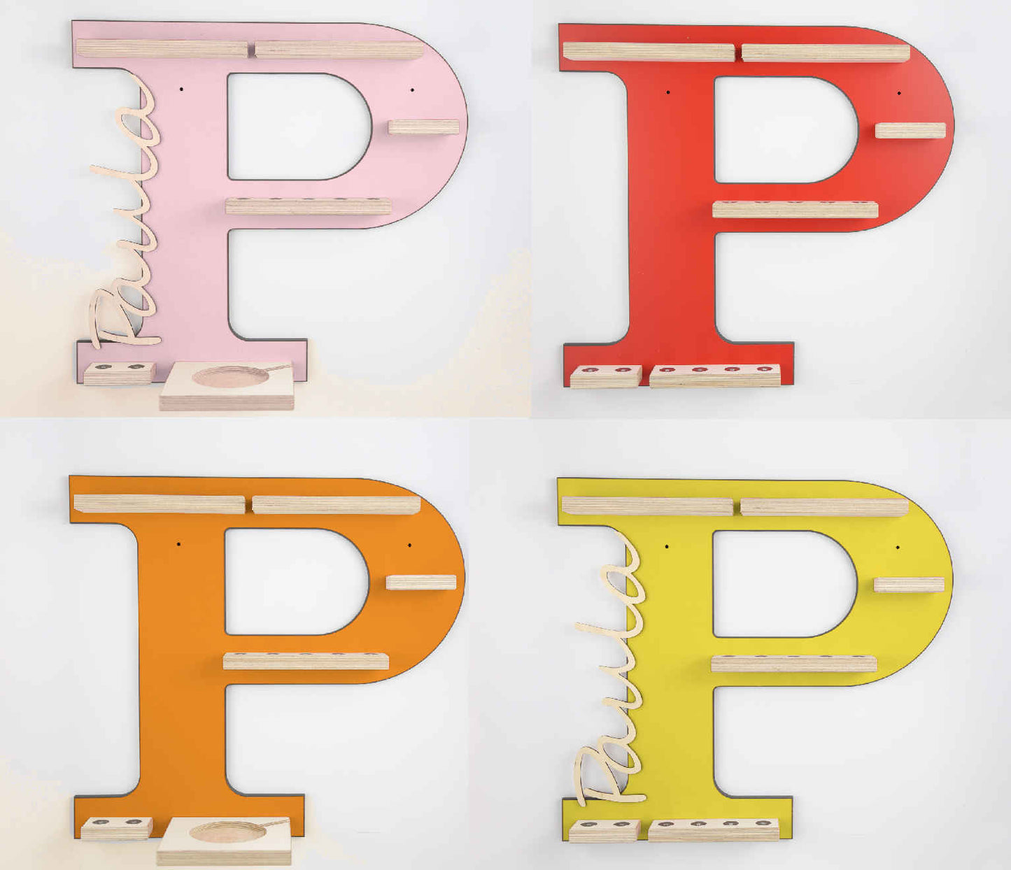 Regal Buchstabe P für TonieboxRegal