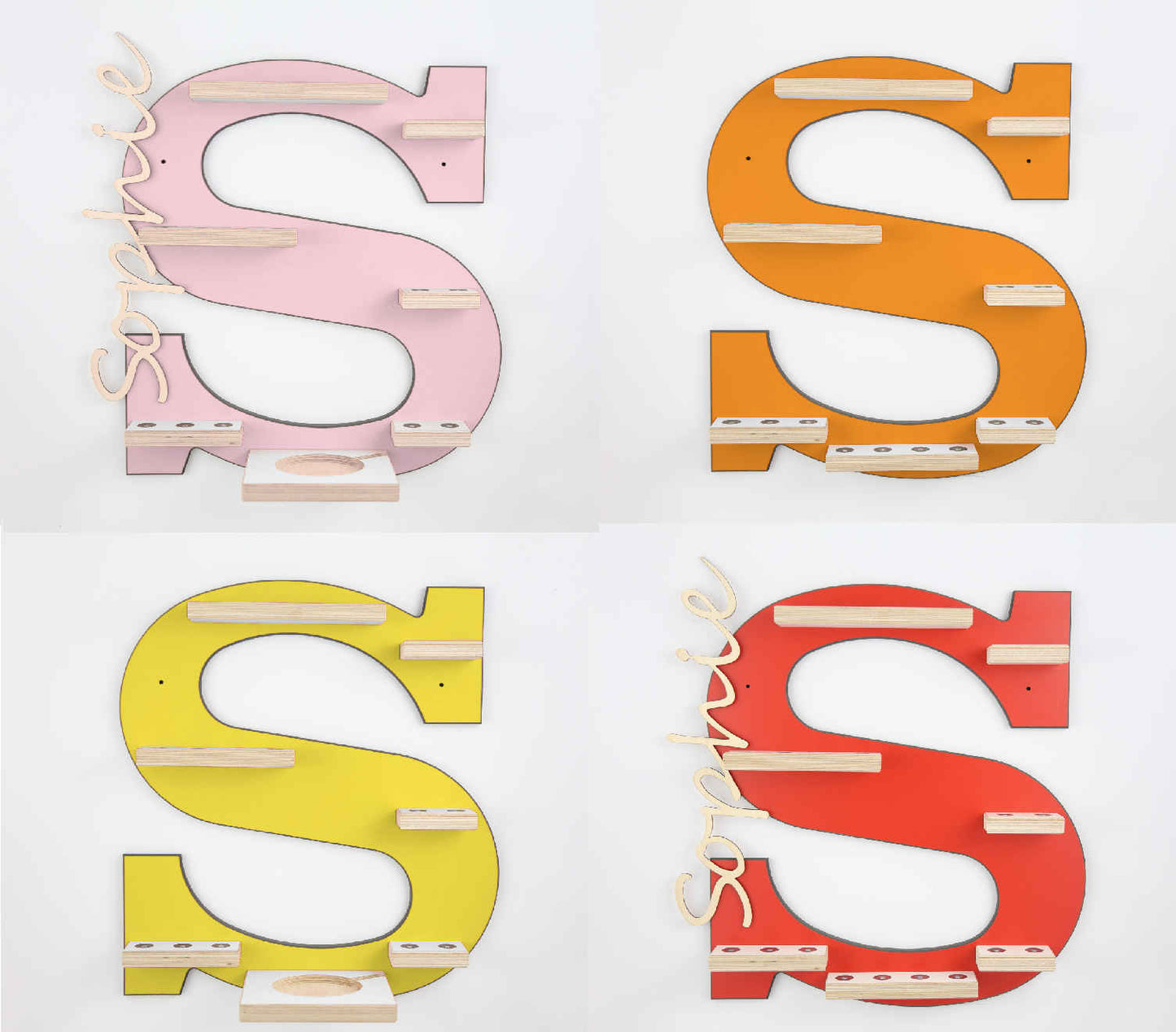 Regal Buchstabe S für Toniebox