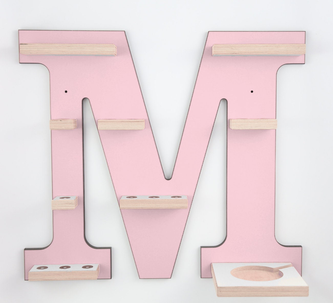 Regal Buchstabe M für Toniebox