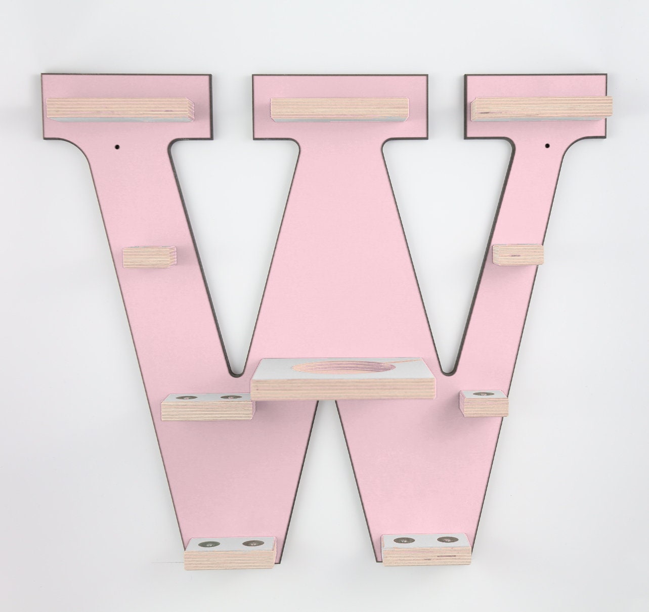 Regal Buchstabe W für Toniebox