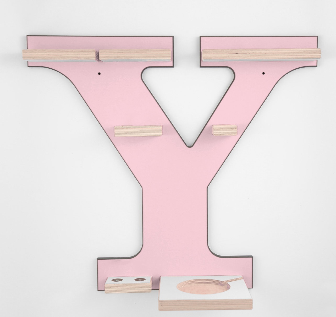 Regal Buchstabe Y für Toniebox