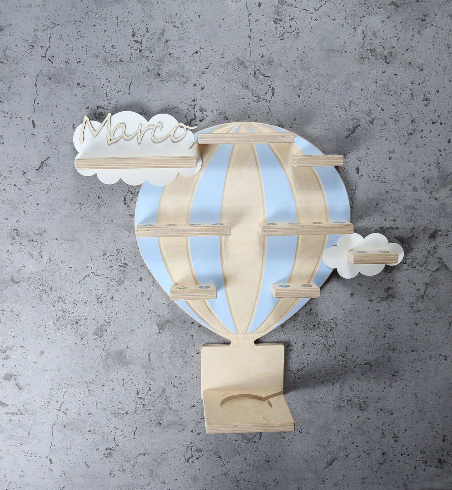 Heißluftballon Ballon für Toniebox und Tonies zur Aufbewahrungsregal