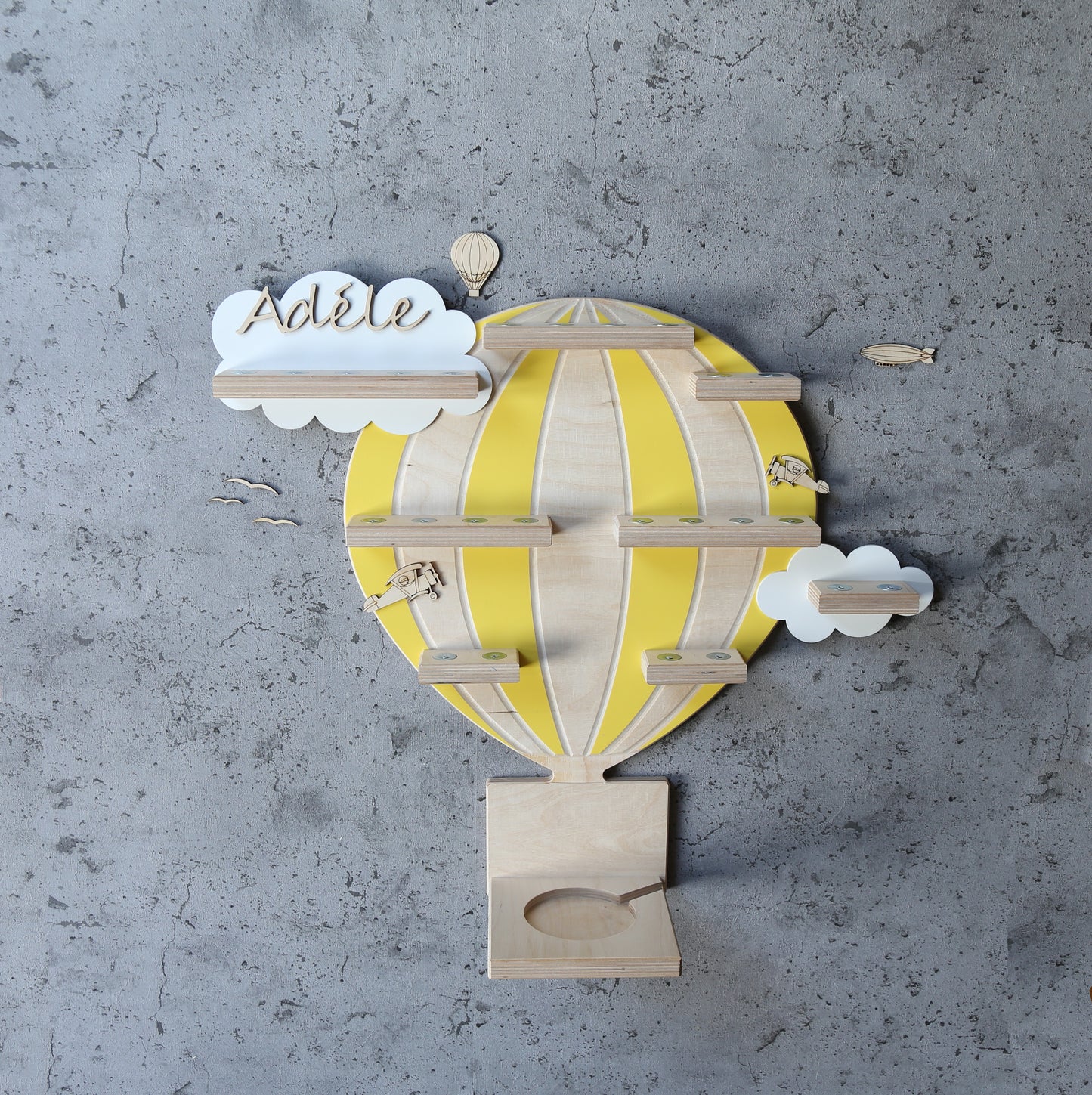 Heißluftballon Ballon für Toniebox und Tonies zur Aufbewahrungsregal