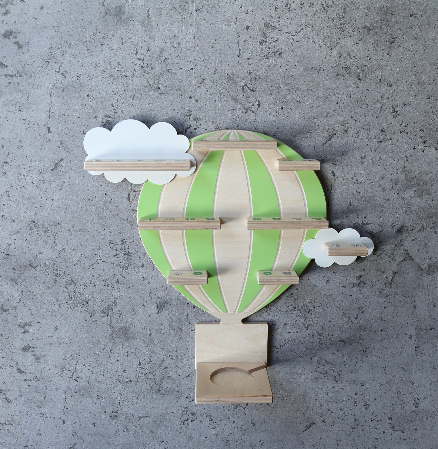 Heißluftballon Ballon für Toniebox und Tonies zur Aufbewahrungsregal