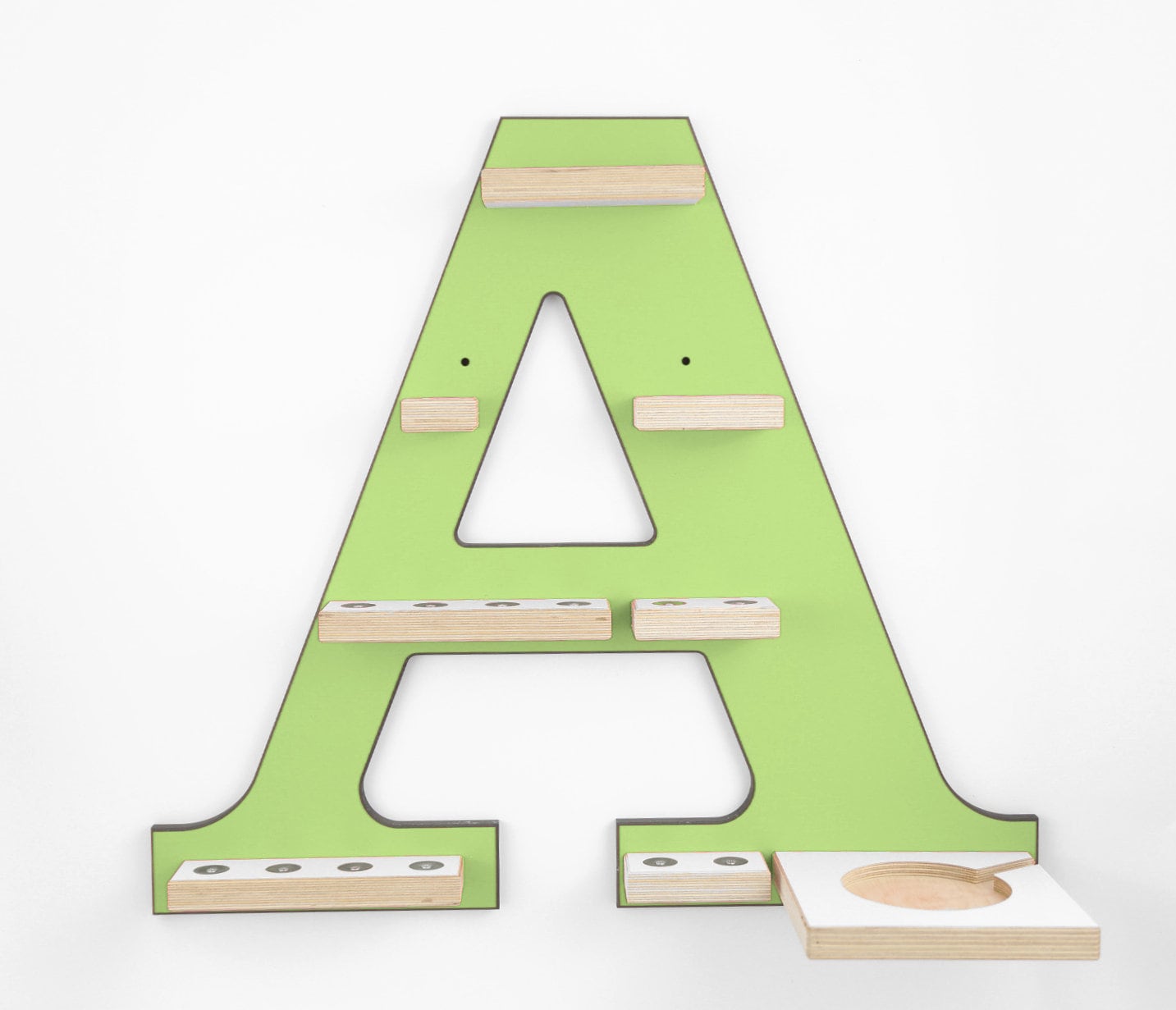 Regal Buchstabe A für Toniebox