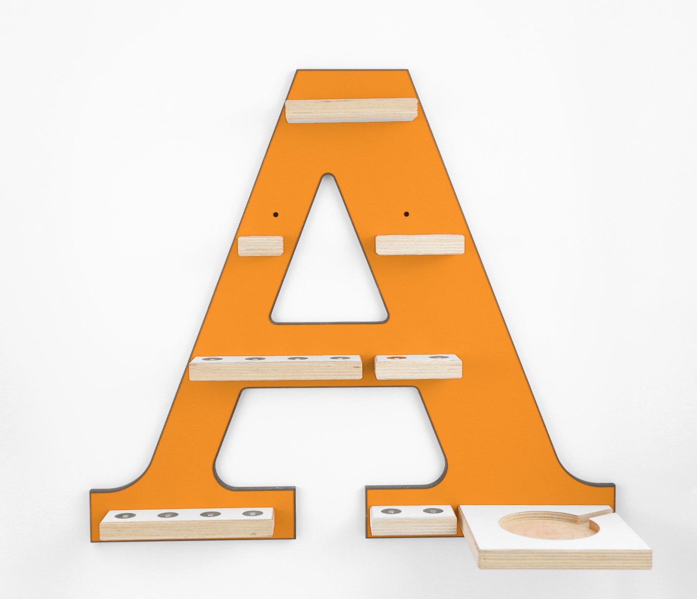 Regal Buchstabe A für Toniebox