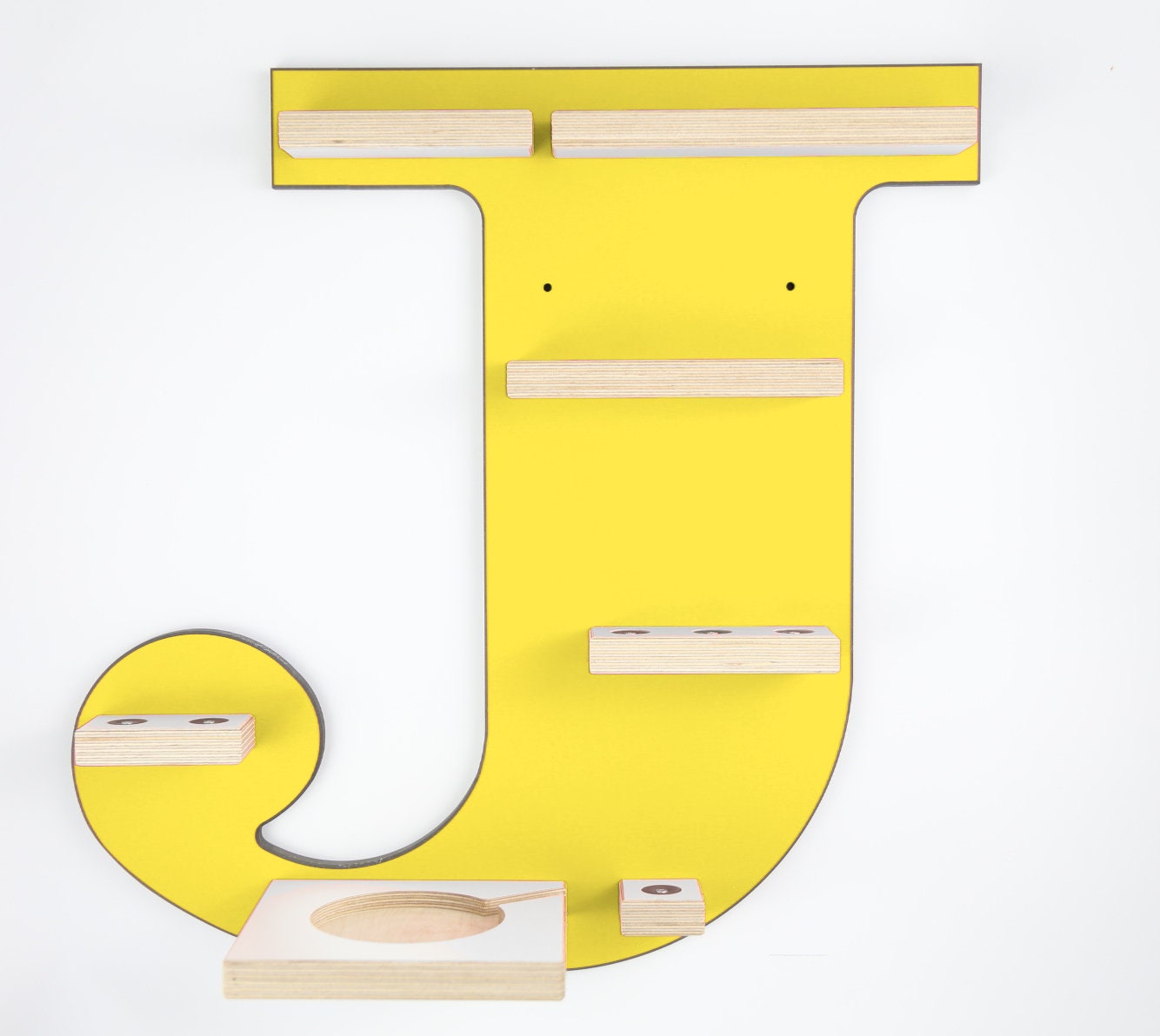 Regal Buchstabe J für Toniebox