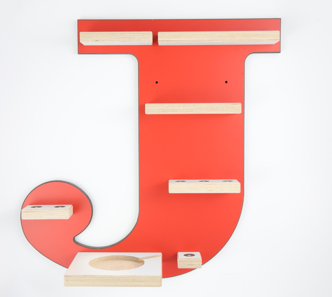 Regal Buchstabe J für Toniebox