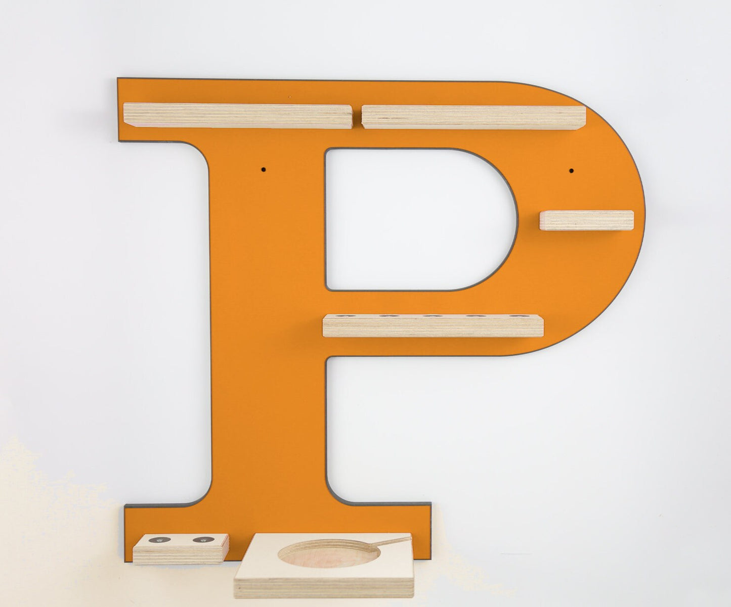 Regal Buchstabe P für TonieboxRegal