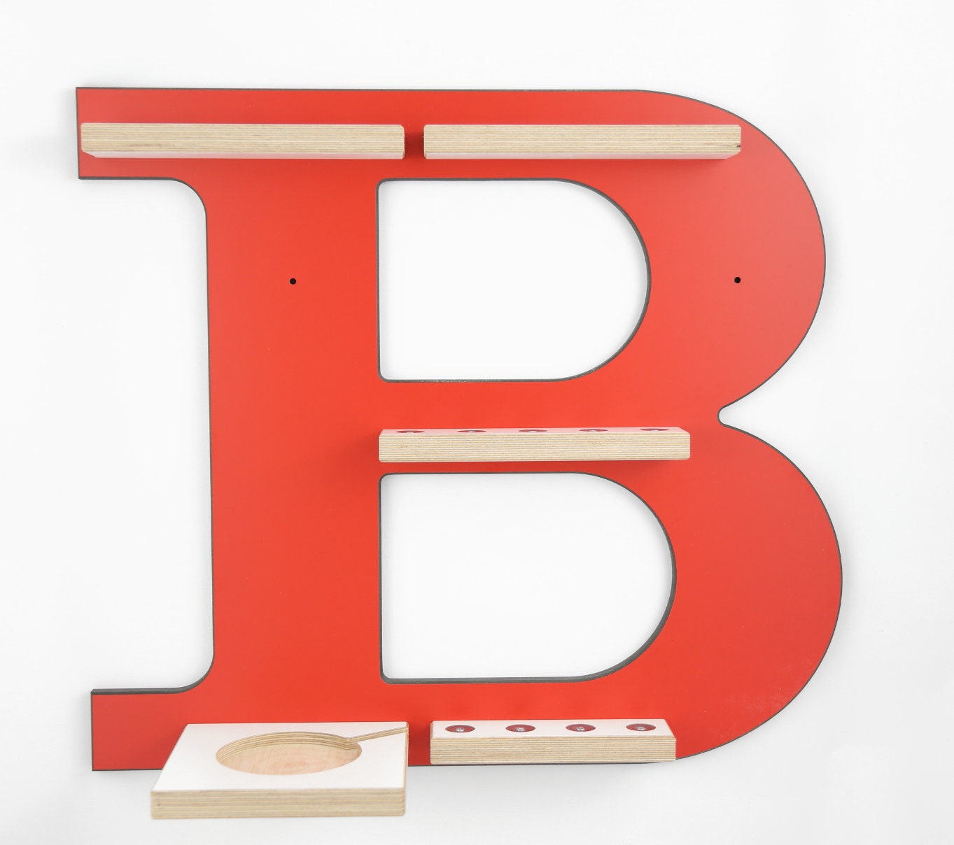 Regal Buchstabe B für Toniebox