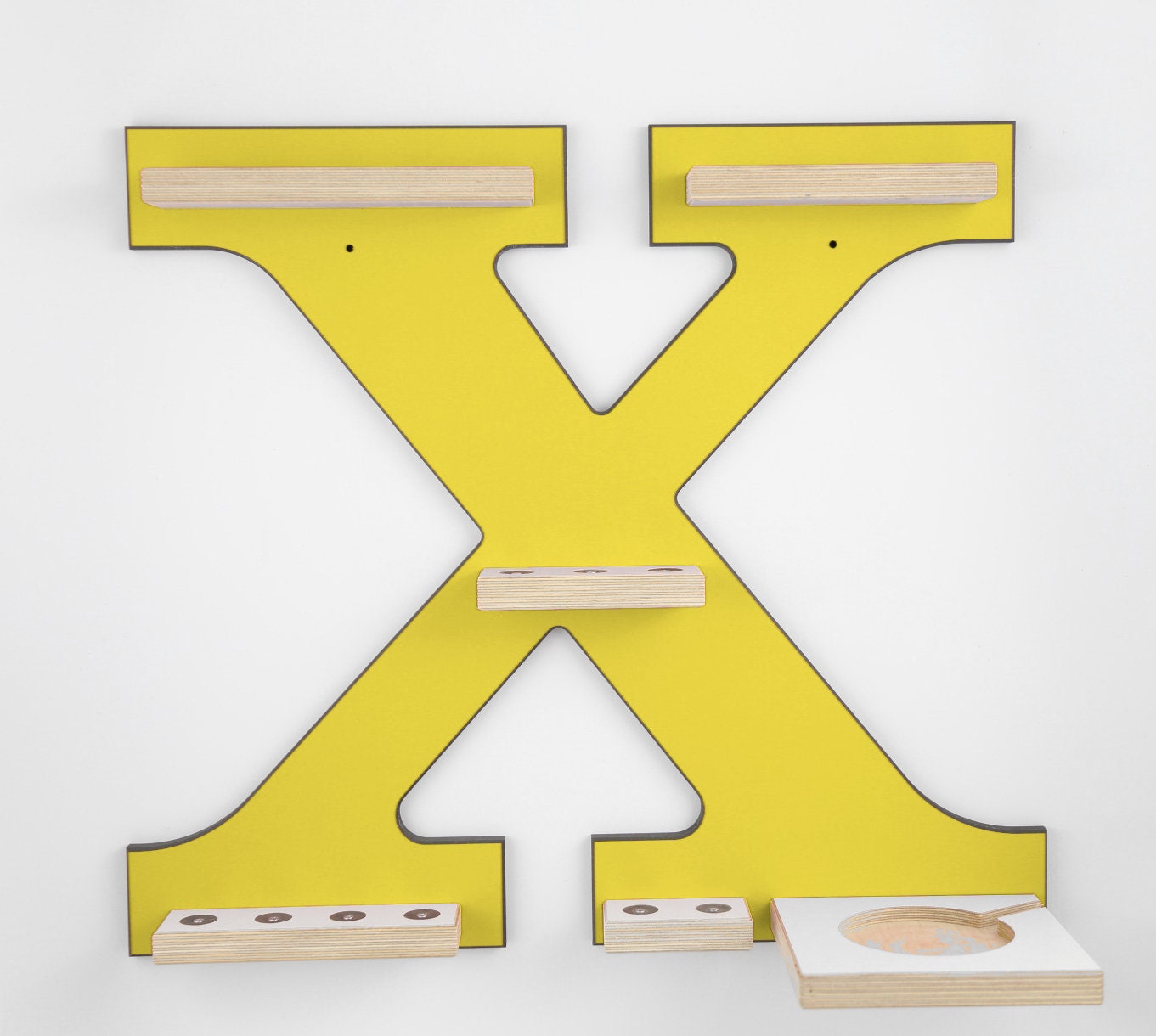 Regal Buchstabe X für Toniebox