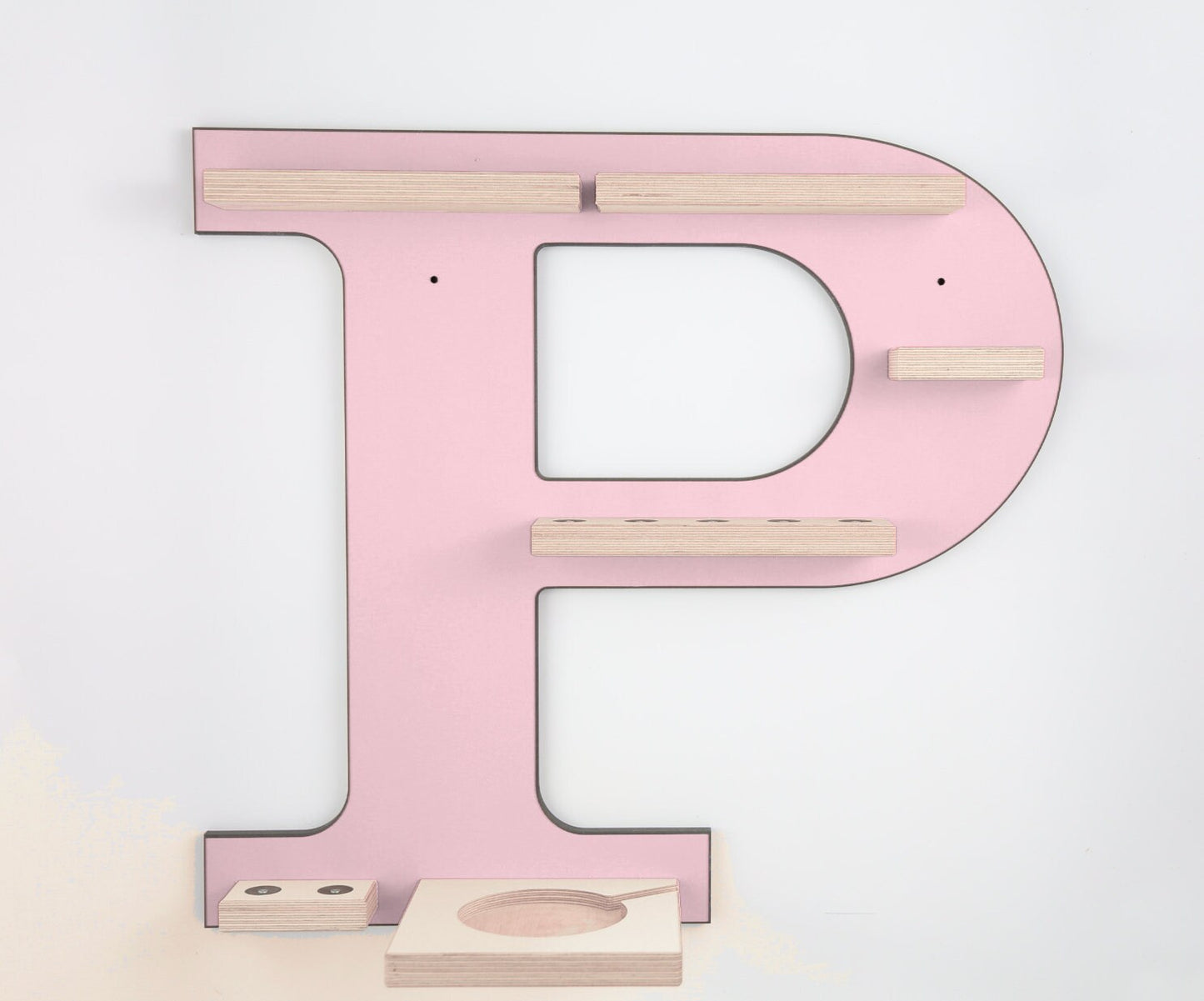 Regal Buchstabe P für TonieboxRegal