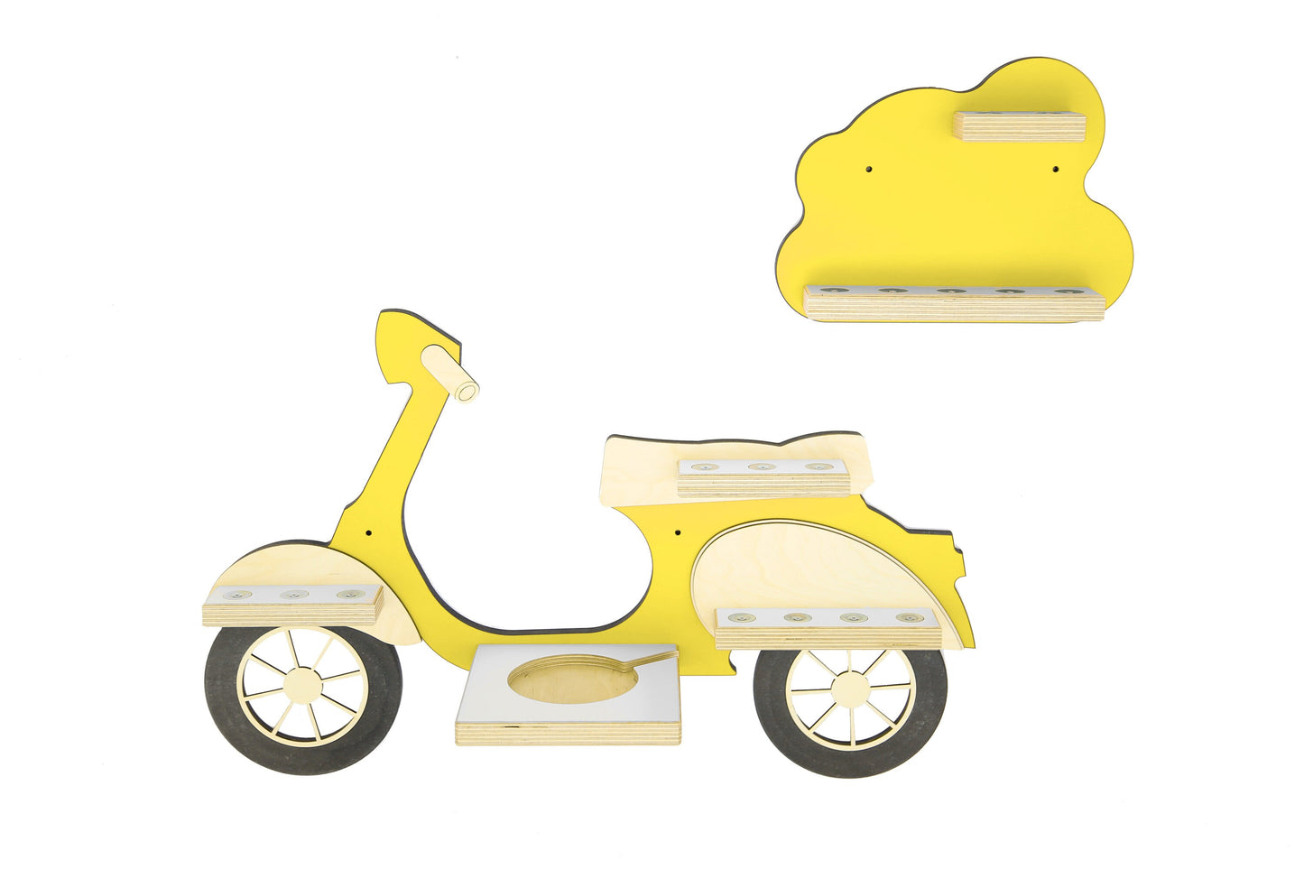 Roller Motorroller Moped Regal für Toniebox