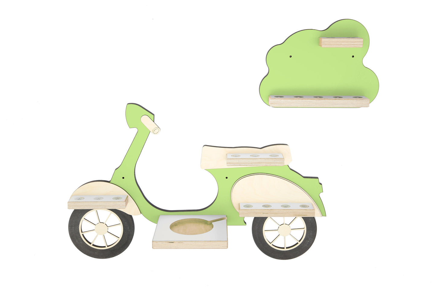 Roller Motorroller Moped Regal für Toniebox