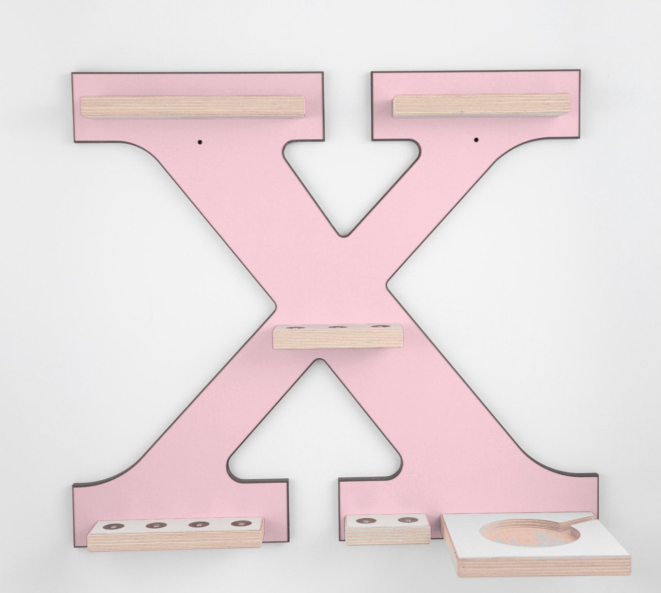 Regal Buchstabe X für Toniebox