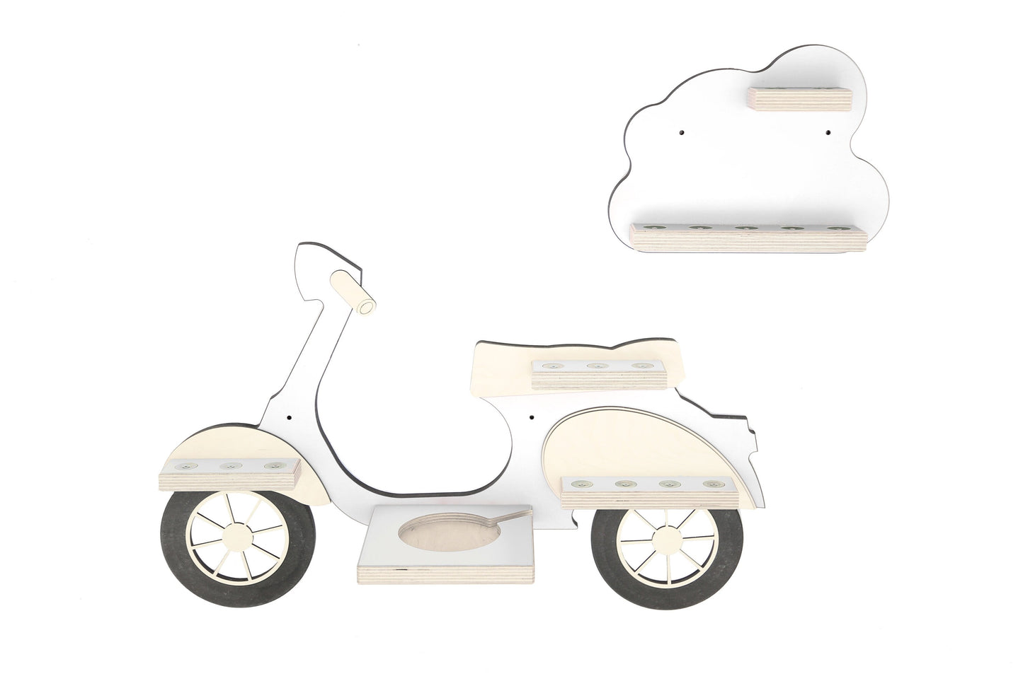 Roller Motorroller Moped Regal für Toniebox