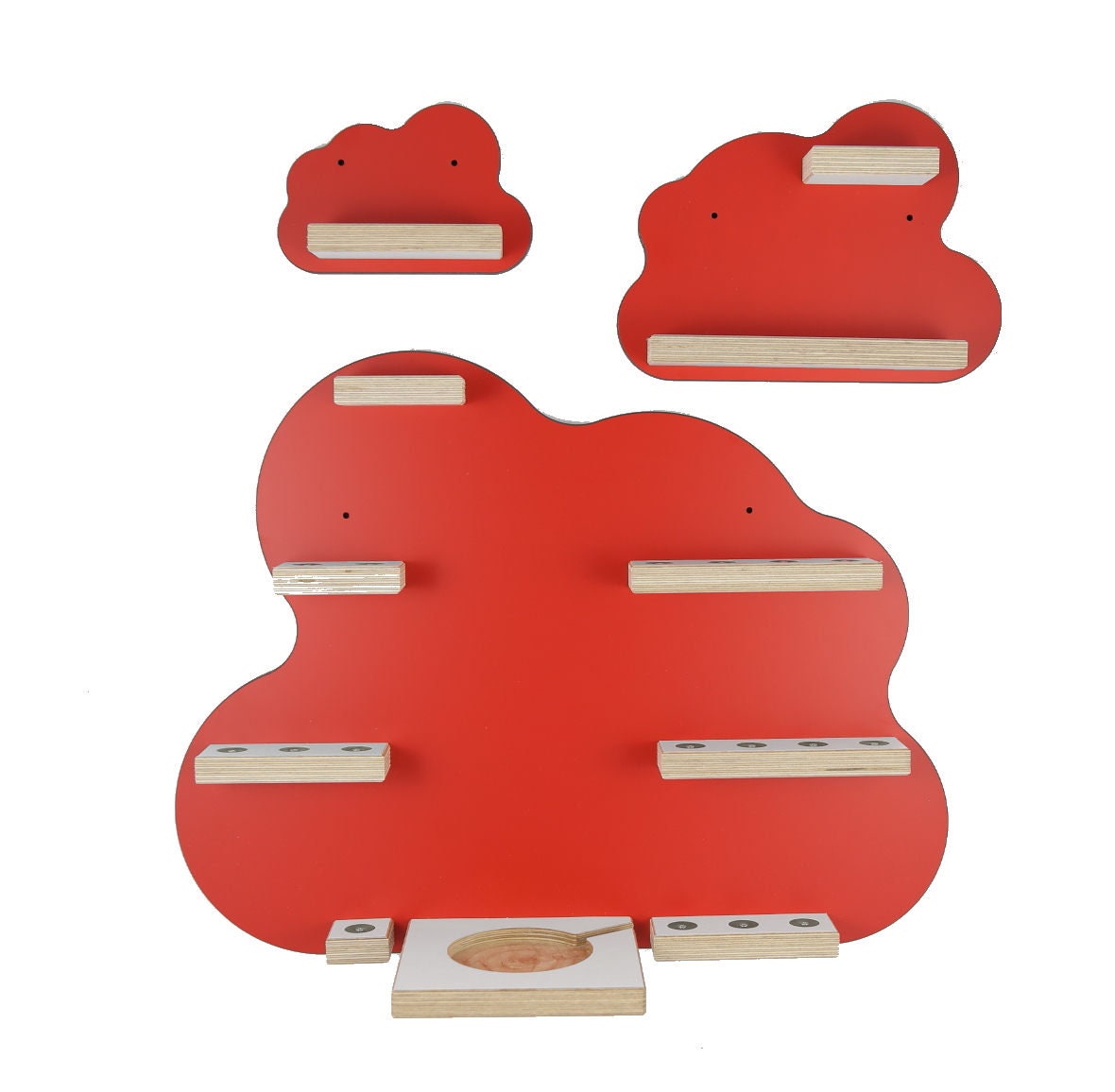 Wolke 3er Set Tonie Regal Toniebox